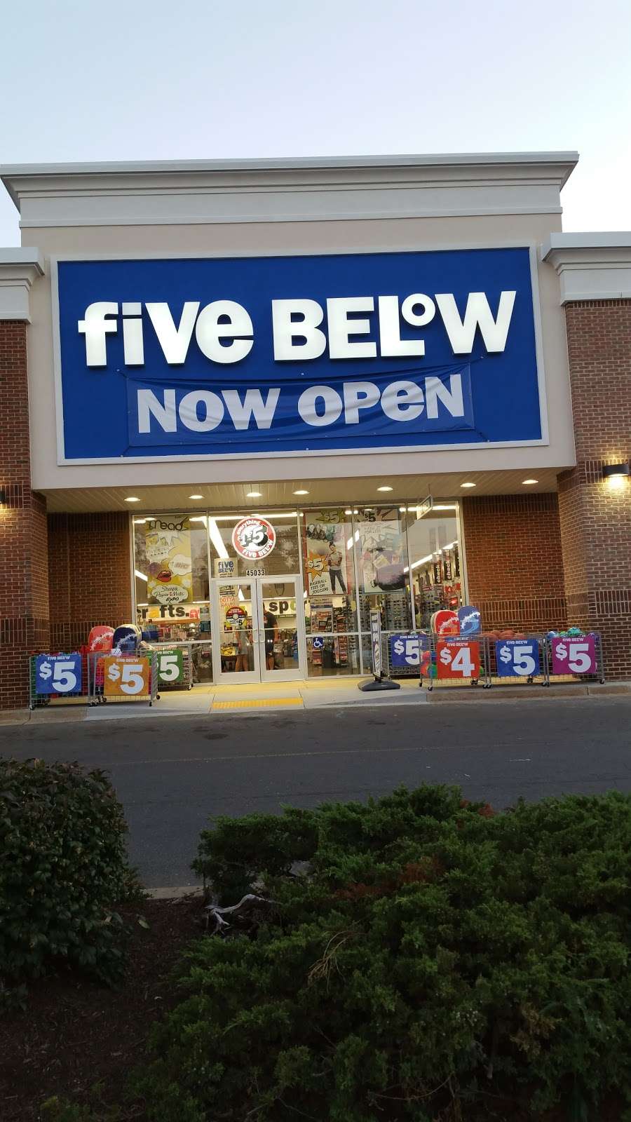 Five Below | 45033 Worth Ave, California, MD 20619 | Phone: (301) 862-2850