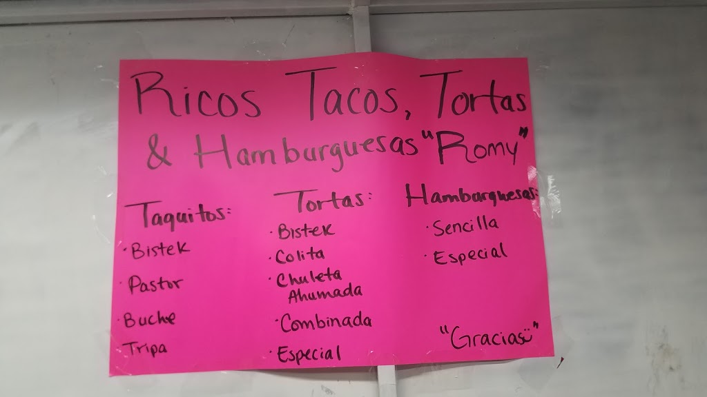 Ricos Tacos, Tortas Y Hamburguesas "ROMY" | Juárez Municipality, Chihuahua, Mexico | Phone: 656 180 1687