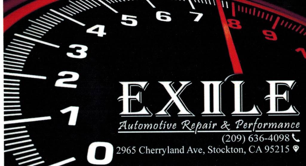 Exile Auto Repair & Performance | 8130 Lorraine Ave Suite 326B, Stockton, CA 95210, USA | Phone: (209) 636-4098