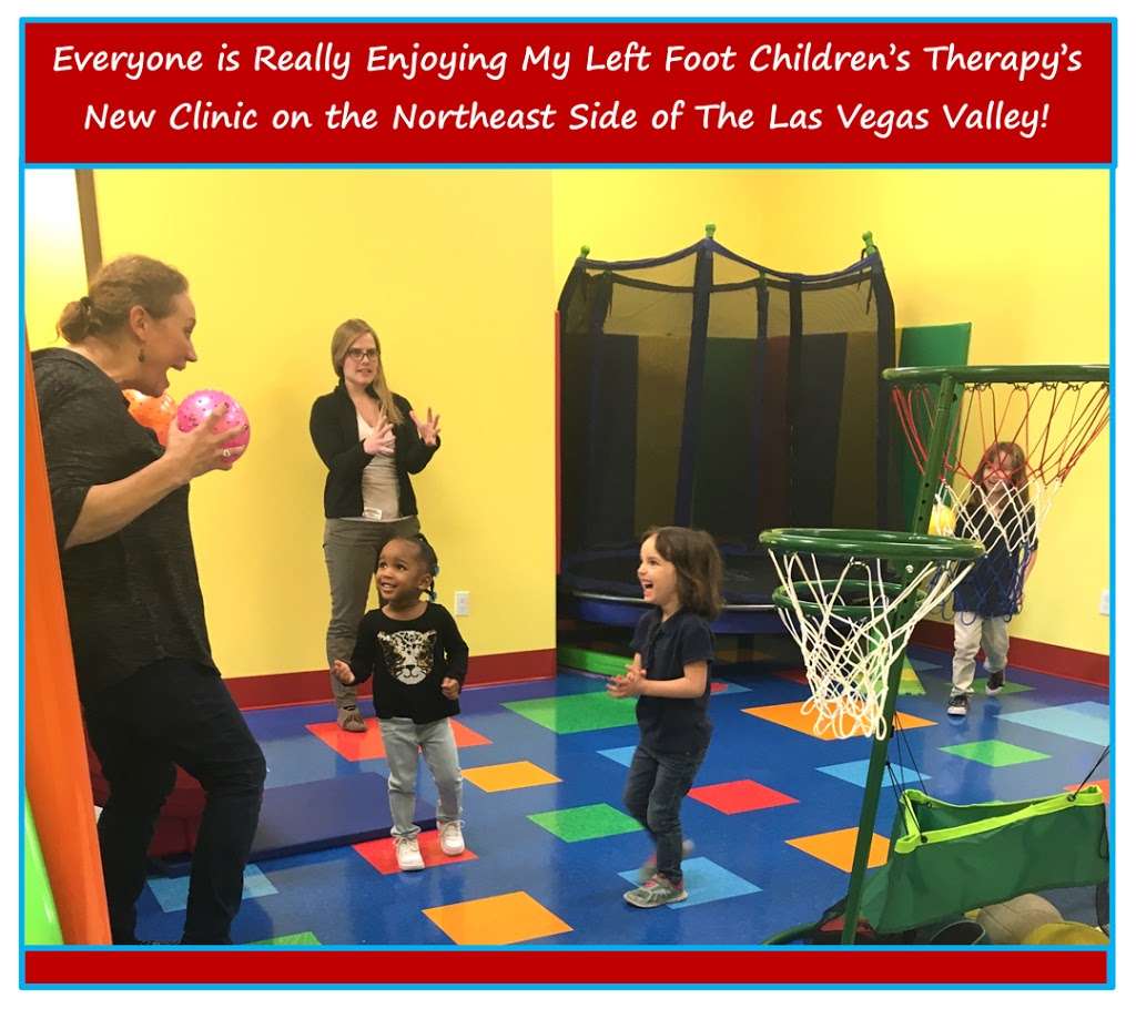 My Left Foot Childrens Therapy - East | 4385 N Pecos Rd #170, Las Vegas, NV 89115, USA | Phone: (702) 360-1137