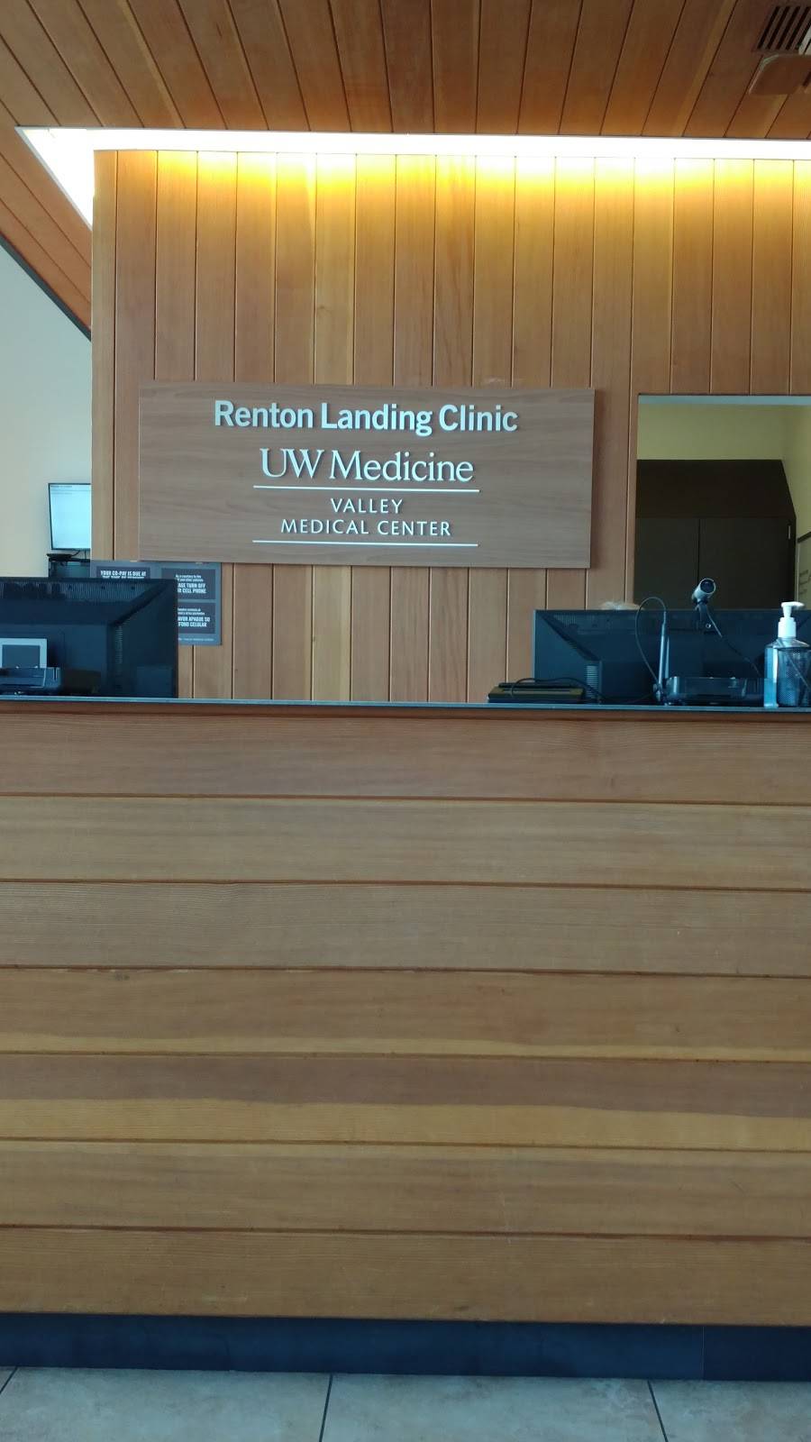Renton Landing Clinic - Urgent Care - Valley Medical Center | 1205 N 10th St Suite A, Renton, WA 98057, USA | Phone: (425) 690-3475