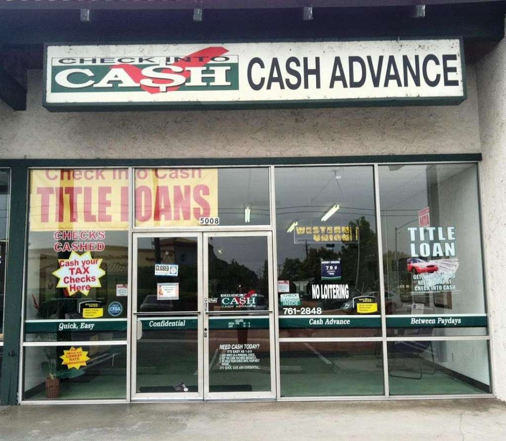 Check Into Cash | 5008 Ball Rd, Cypress, CA 90630, USA | Phone: (714) 761-2848