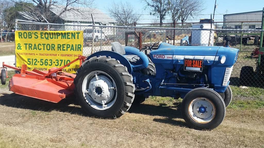 Robs Equipment & Tractor Repair | 8217 US Hwy 183 South, Austin, TX 78747, USA | Phone: (737) 203-8579