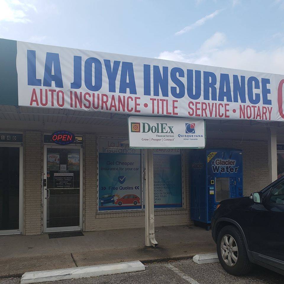 LA JOYA INSURANCE | 10114 Stella Link Rd, Houston, TX 77025, USA | Phone: (346) 240-3912