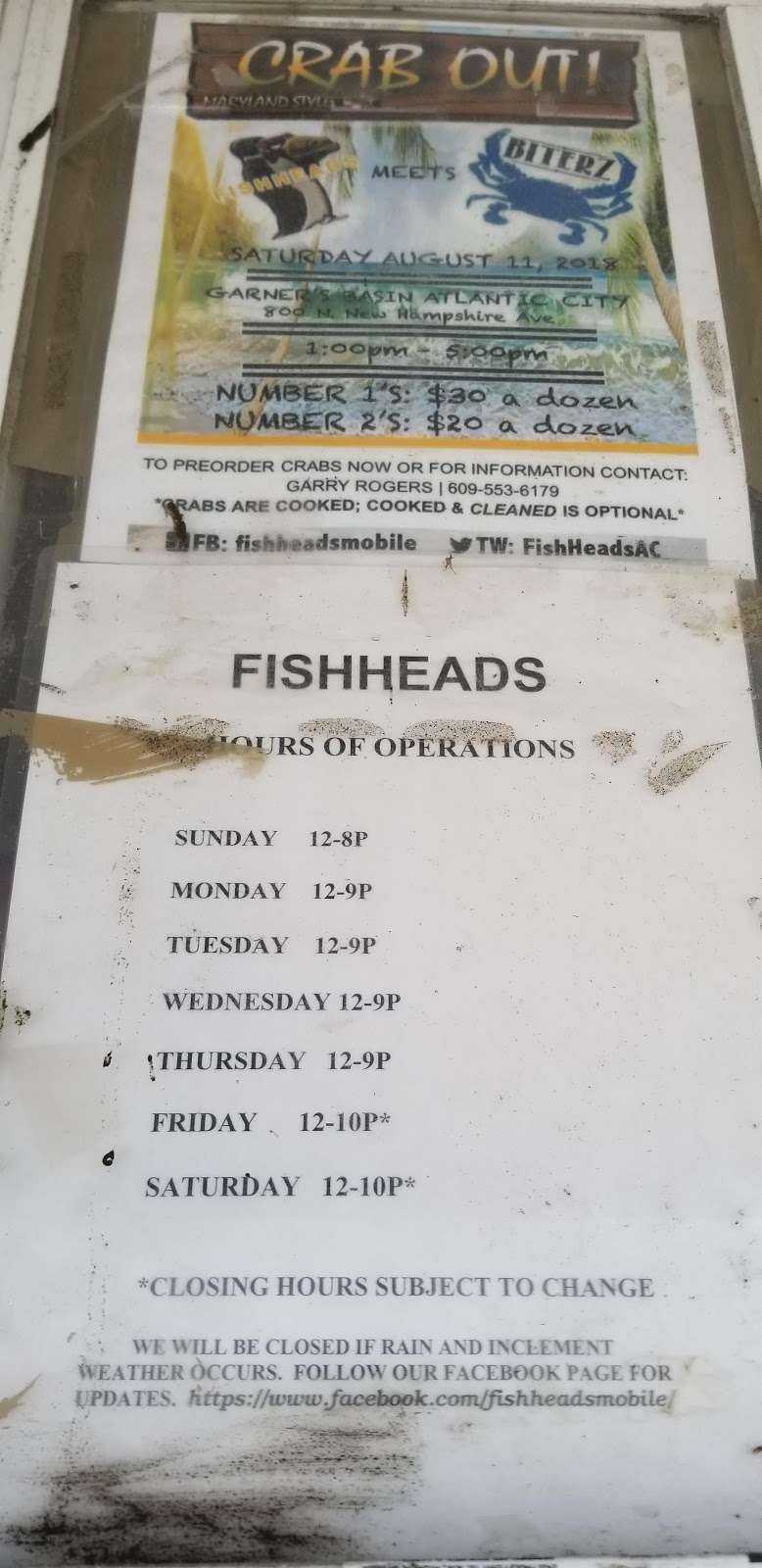 Fish Heads | Atlantic City, NJ 08401, USA