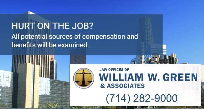 Law Offices of William W. Green & Associates | 505 Villa Real Dr, Anaheim, CA 92807, USA | Phone: (866) 543-7598