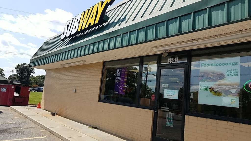 Subway | 2653 E Main St, Lincolnton, NC 28092, USA | Phone: (704) 735-9420