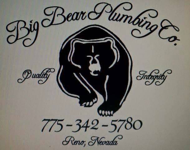 Big Bear Plumbing Company, Serving Reno Nevada | 323 Mt Rose St, Reno, NV 89509, USA | Phone: (775) 342-5780