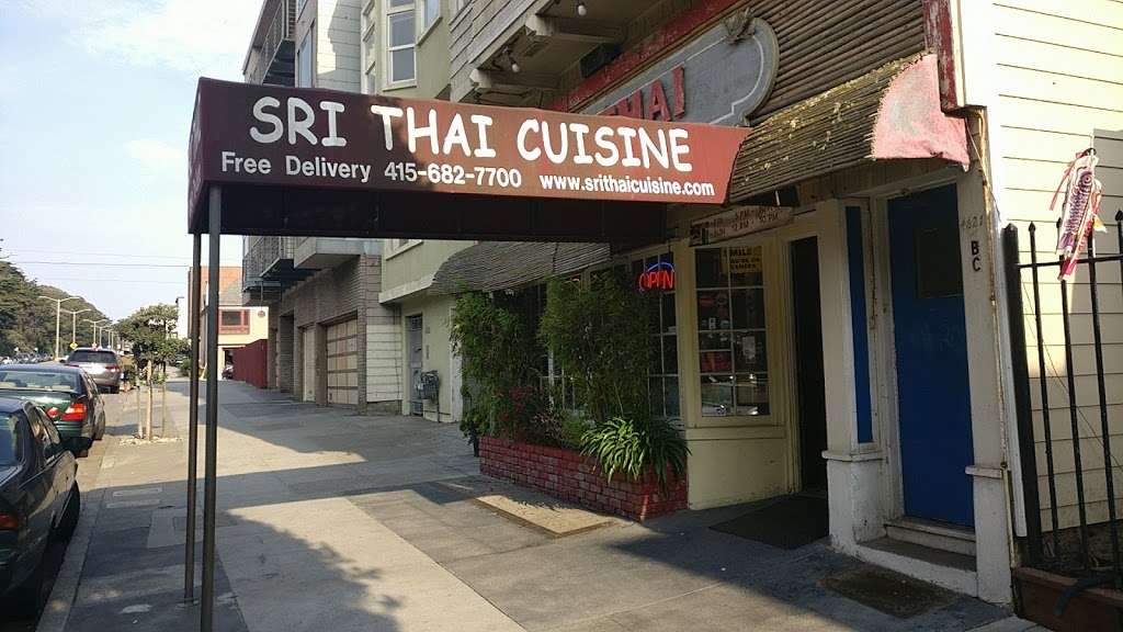 Sri Thai Cuisine | 4621 Lincoln Way, San Francisco, CA 94122, USA | Phone: (415) 682-7700