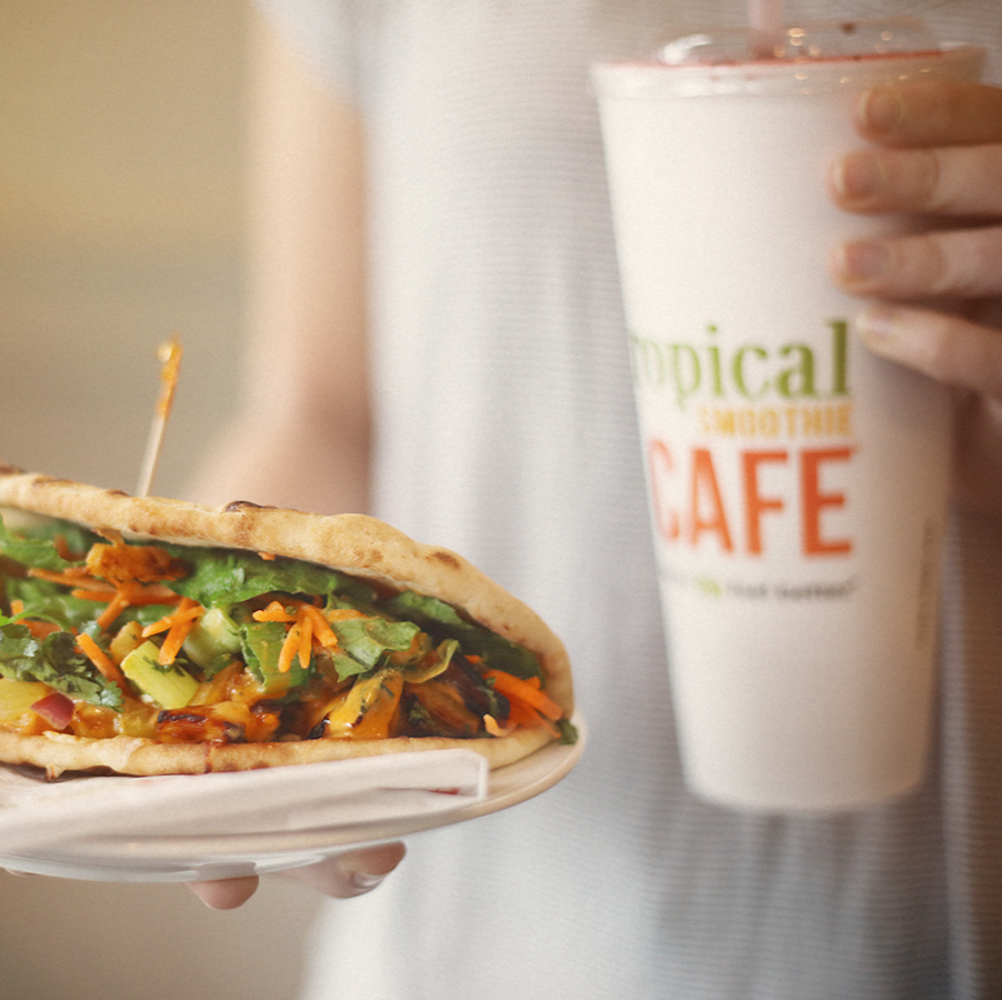 Tropical Smoothie Cafe | 9480 Talbert Ave, Fountain Valley, CA 92708, USA | Phone: (714) 375-0018