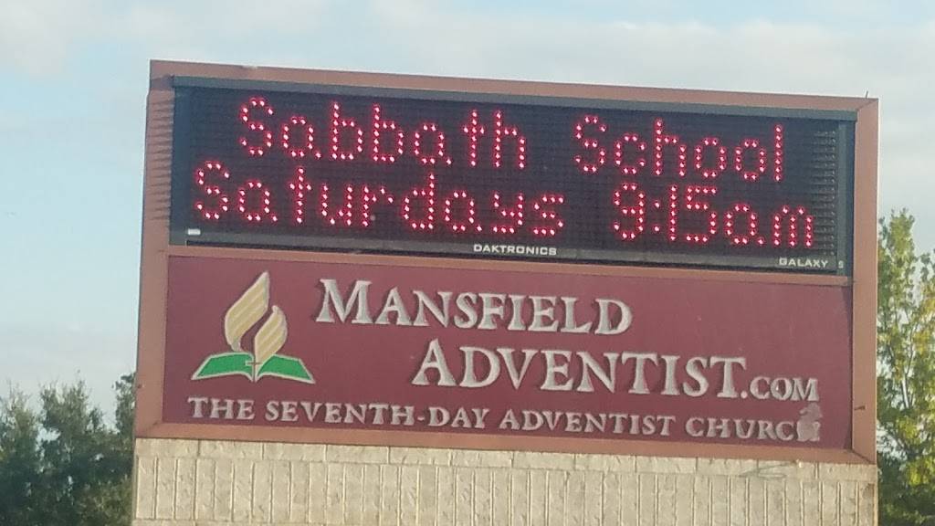 Mansfield Seventh-day Adventist Church | 1951 N Main St, Mansfield, TX 76063, USA | Phone: (817) 483-1665