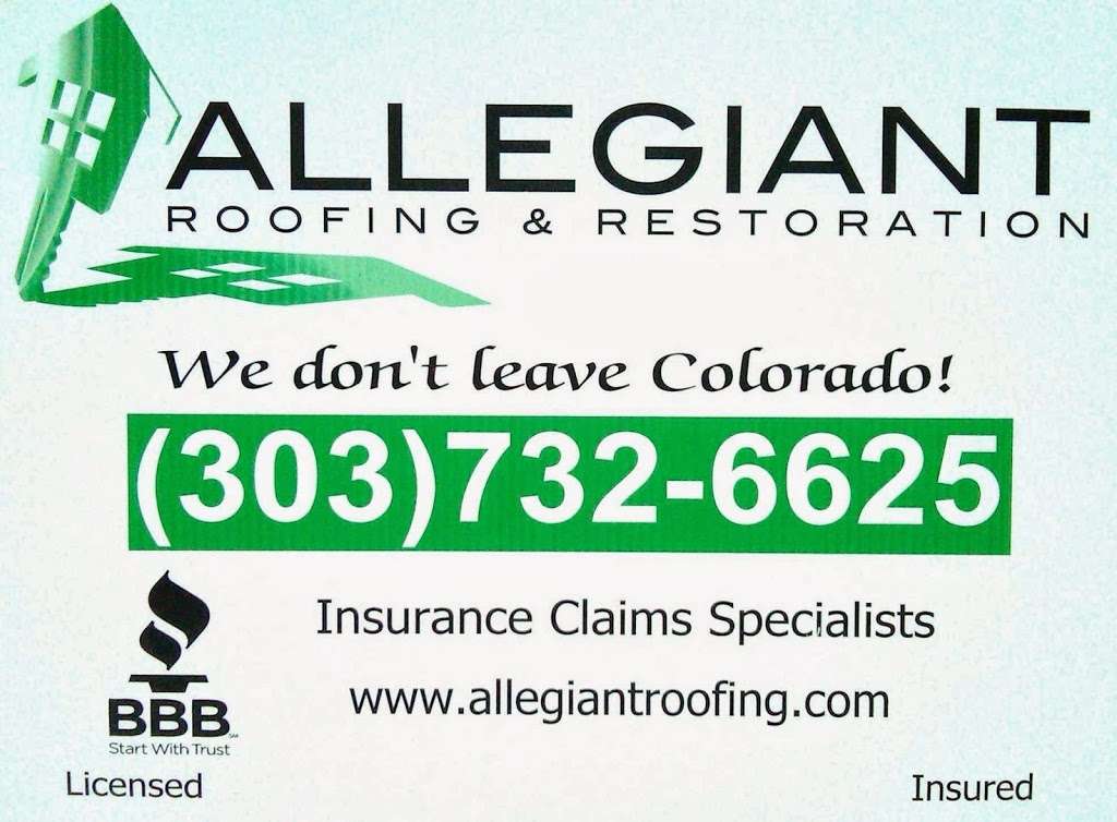 Allegiant Roofing & Restoration | 6148 Vivian Ct, Arvada, CO 80004 | Phone: (303) 732-6625