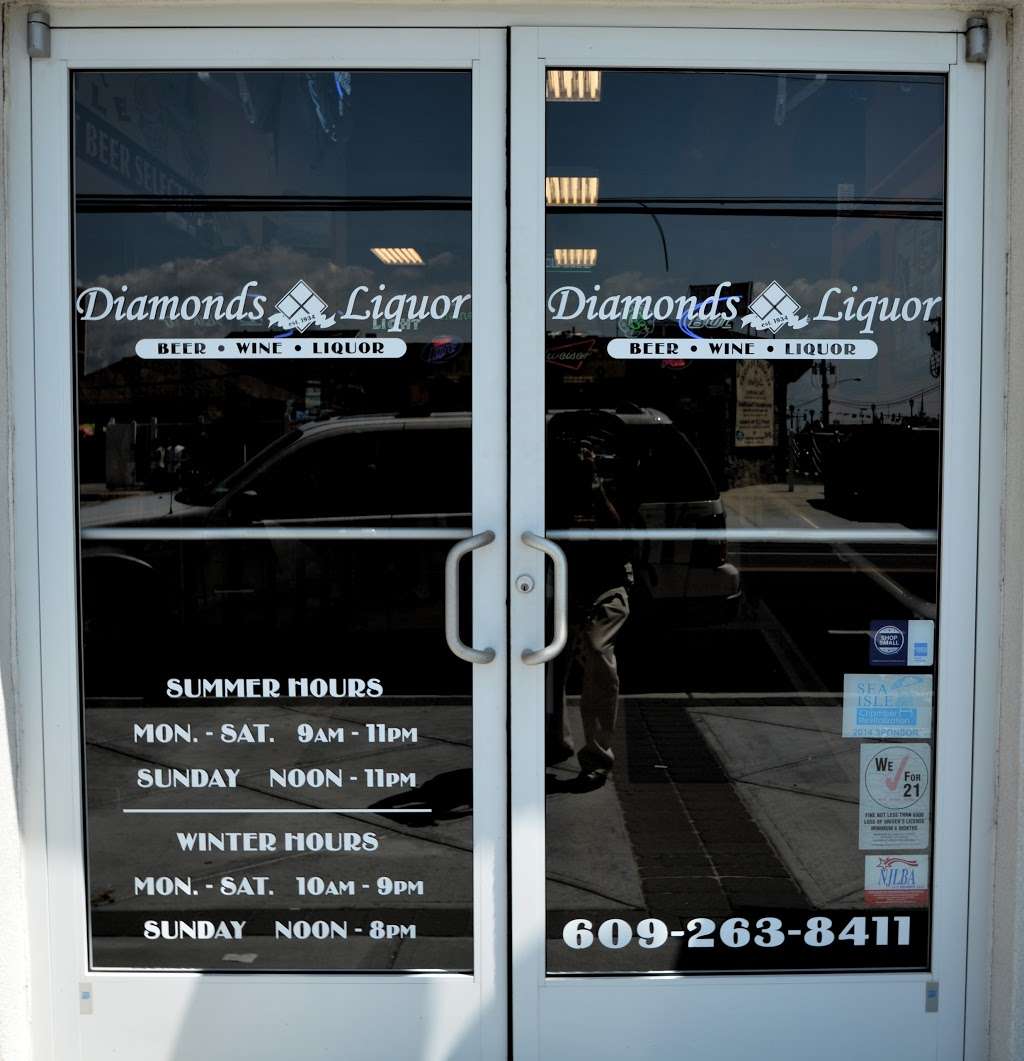 Diamonds Liquor Store | 2039, 4009 Landis Ave, Sea Isle City, NJ 08243 | Phone: (609) 263-8411