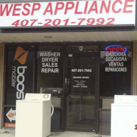 wesp appliance - appliances store | 2820 Michigan Ave b, Kissimmee, FL 34744, USA | Phone: (407) 201-7992