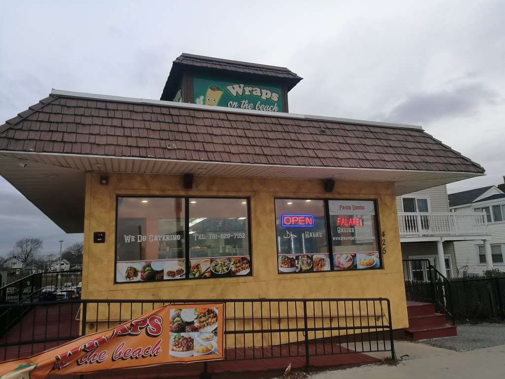 Wraps On The Beach | 425 Revere Beach Blvd, Revere, MA 02151, USA | Phone: (781) 629-7152