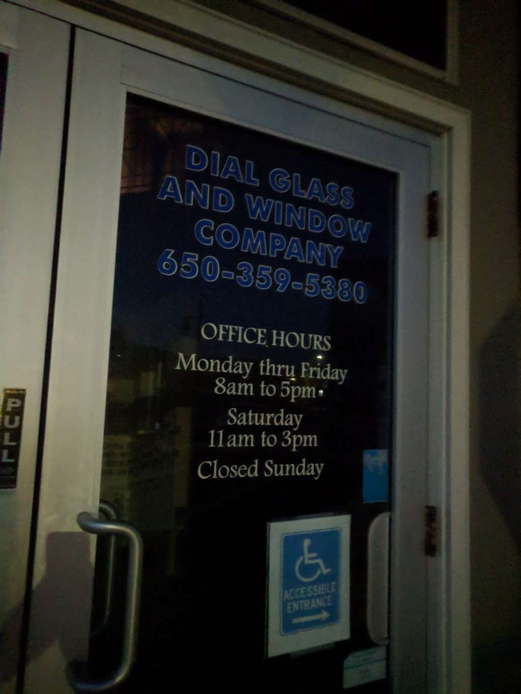 Dial Glass and Window | 1704 Palmetto Ave, Pacifica, CA 94044, USA | Phone: (650) 359-5380