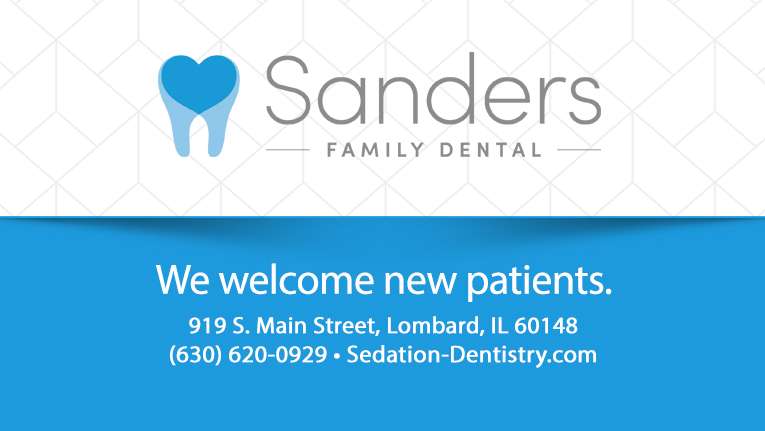 Sanders Family Dental | 919 S Main St, Lombard, IL 60148, USA | Phone: (630) 620-0929