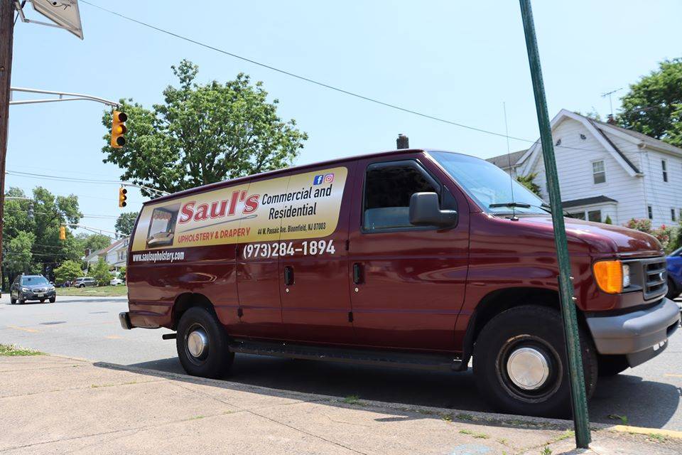 Sauls Upholstery & Drapery | 44 W Passaic Ave Ave, Bloomfield, NJ 07003, USA | Phone: (973) 284-1894