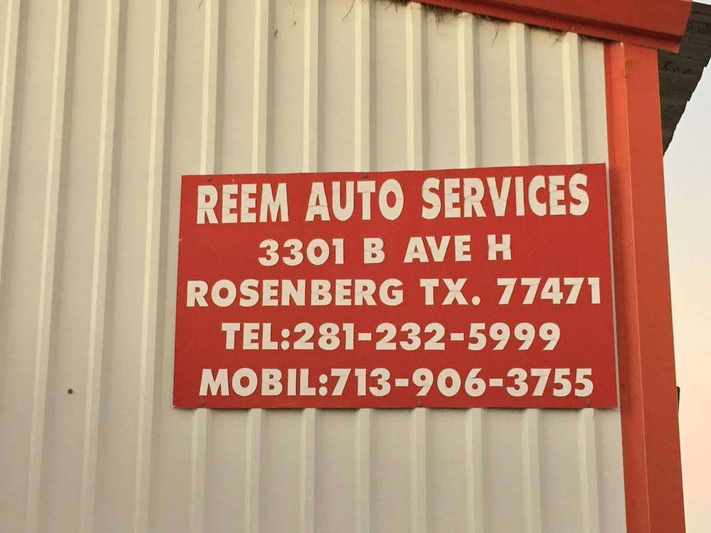 Reem Auto Services | 2838 suite b, 2910 1st St, Rosenberg, TX 77471, USA | Phone: (713) 906-3755