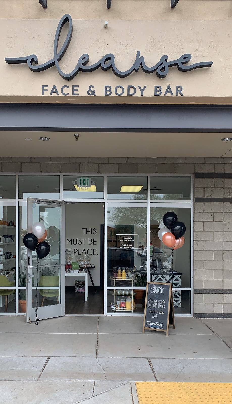 Cleanse Face & Body Bar | 235 E Warner Rd #106, Gilbert, AZ 85296, USA | Phone: (480) 420-3977