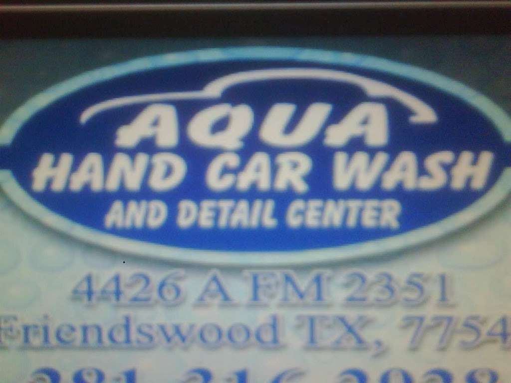 Aqua Hand Car Wash And Detail Center | 4426 FM 2351, Friendswood, TX 77546 | Phone: (281) 996-0800