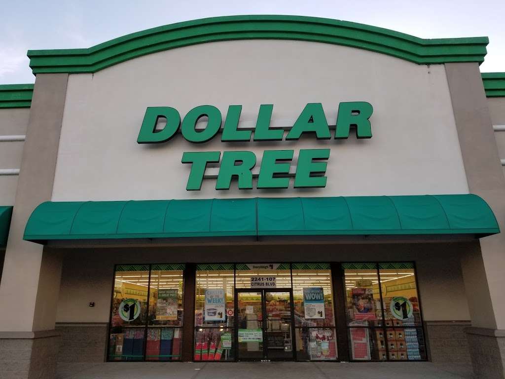 Dollar Tree | 2241 Citrus Blvd #107, Leesburg, FL 34748, USA | Phone: (352) 630-6003
