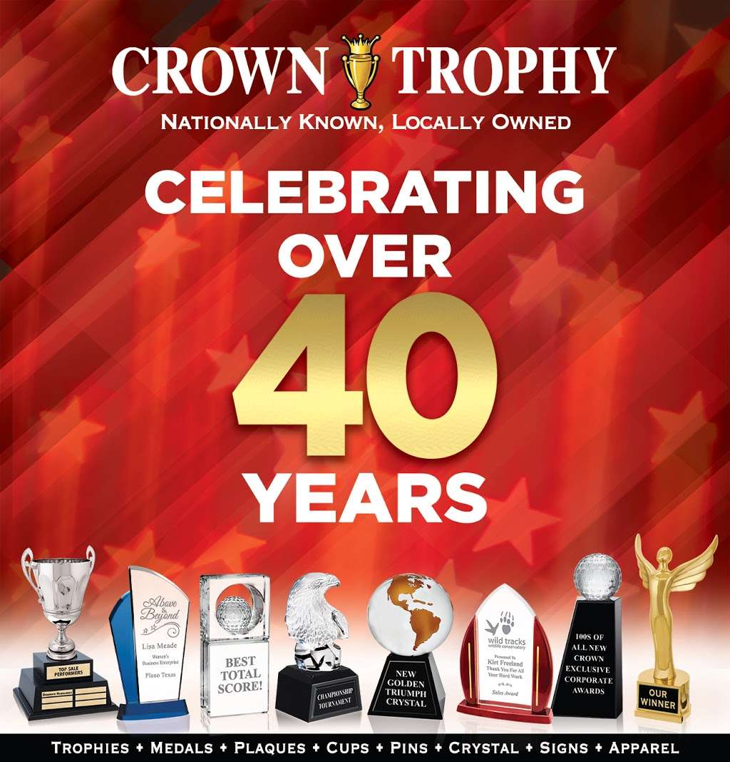 Crown Trophy | 552 Interstate Hwy 30 Ste 307, Garland, TX 75043, USA | Phone: (972) 203-1348