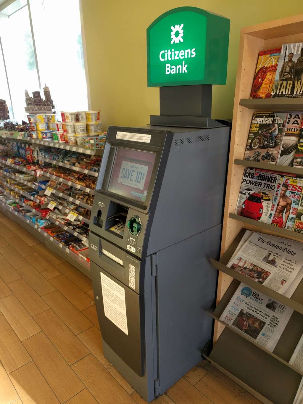 Citizens Bank ATM | Cumberland Farms, 324 Marrett Rd, Lexington, MA 02421, USA