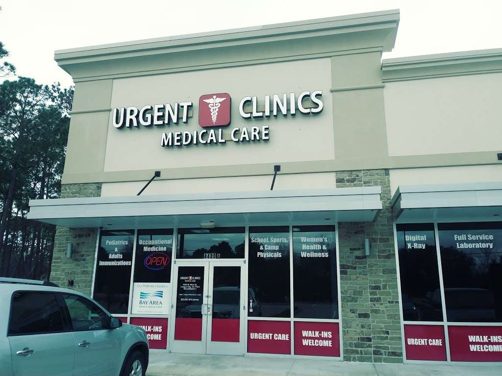 Urgent Clinics Medical Care | 4420 W Main St a, League City, TX 77573 | Phone: (832) 632-1015