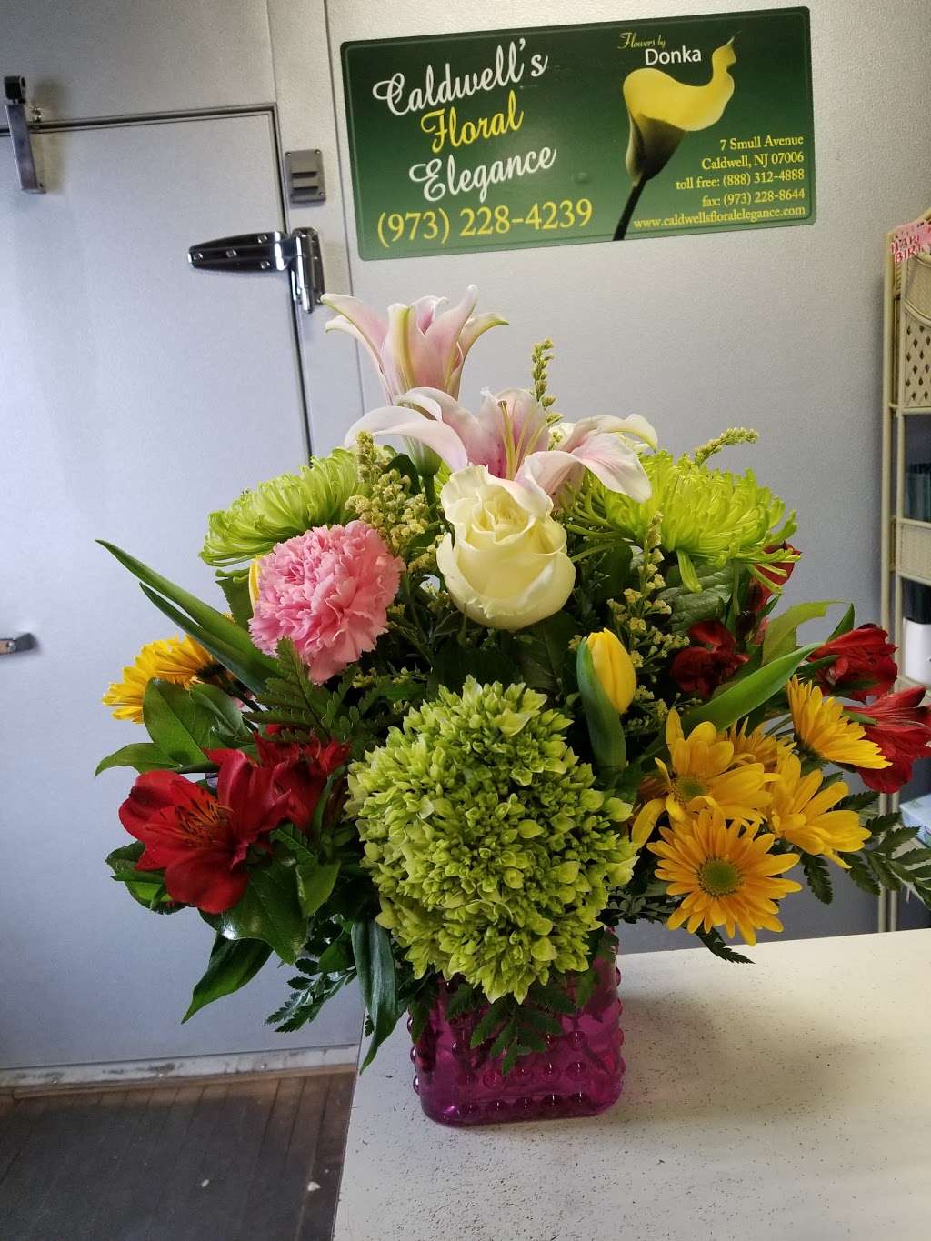 Caldwell Floral Elegance | Smull Ave, West Caldwell, NJ 07006, USA | Phone: (973) 228-4239