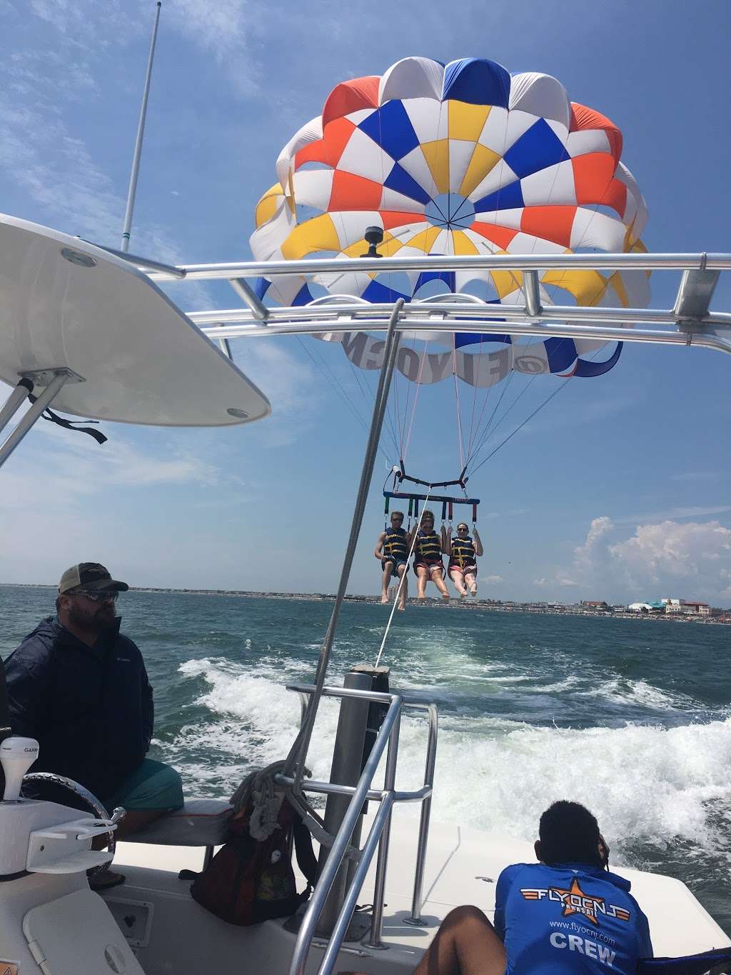 FlyOCNJ Parasail | 314 Bay Ave, Ocean City, NJ 08226, USA | Phone: (609) 398-1000