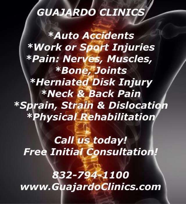 Guajardo Clinic | 1507 Gessner Rd, Houston, TX 77080 | Phone: (832) 358-0998