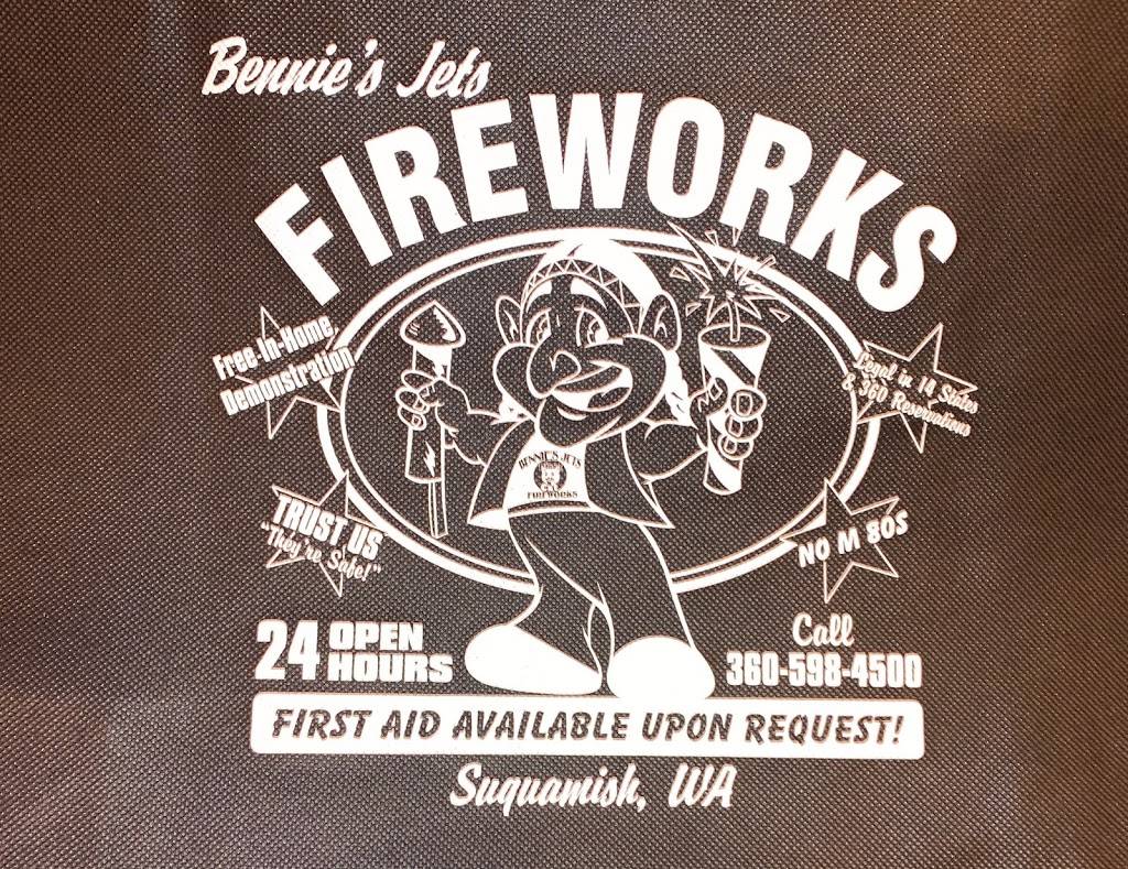 Bennies Jets Fireworks | 16174 WA-305, Poulsbo, WA 98370, USA | Phone: (360) 598-4500