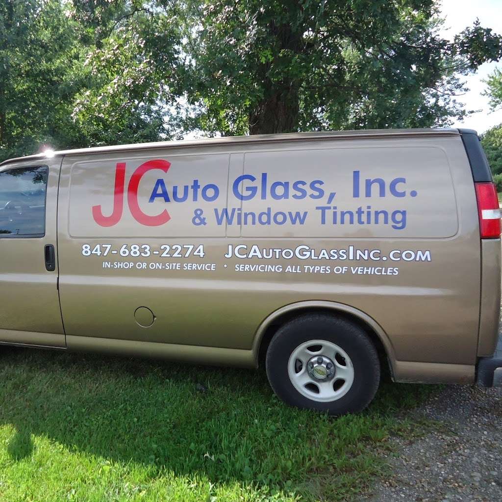 JC Auto Glass Inc. & Window Tinting | 44W481 Hwy 20, Hampshire, IL 60140, USA | Phone: (847) 683-2274