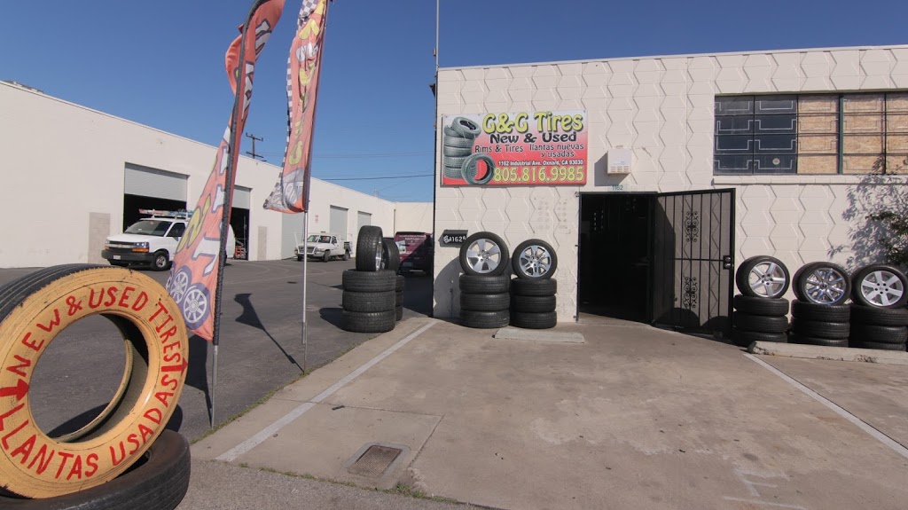 G & G Tires | 1162 Industrial Ave, Oxnard, CA 93030, USA | Phone: (805) 209-0568