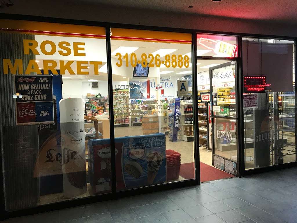 Rose Market | 11628 Santa Monica Blvd #5, Los Angeles, CA 90025, USA | Phone: (310) 826-8888