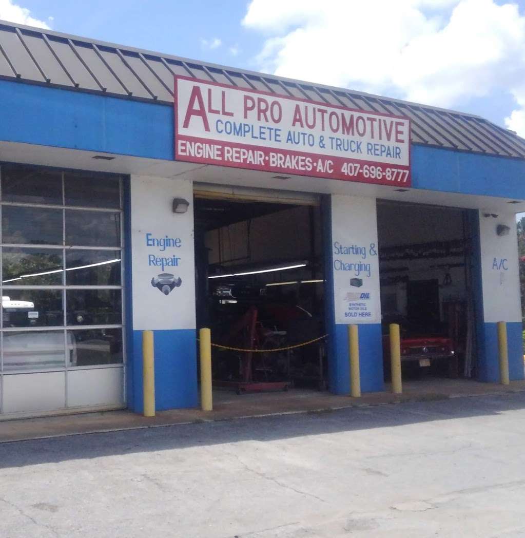 All Pro Automotive | 1567 S US Hwy 17 92, Longwood, FL 32750, USA | Phone: (407) 696-8777