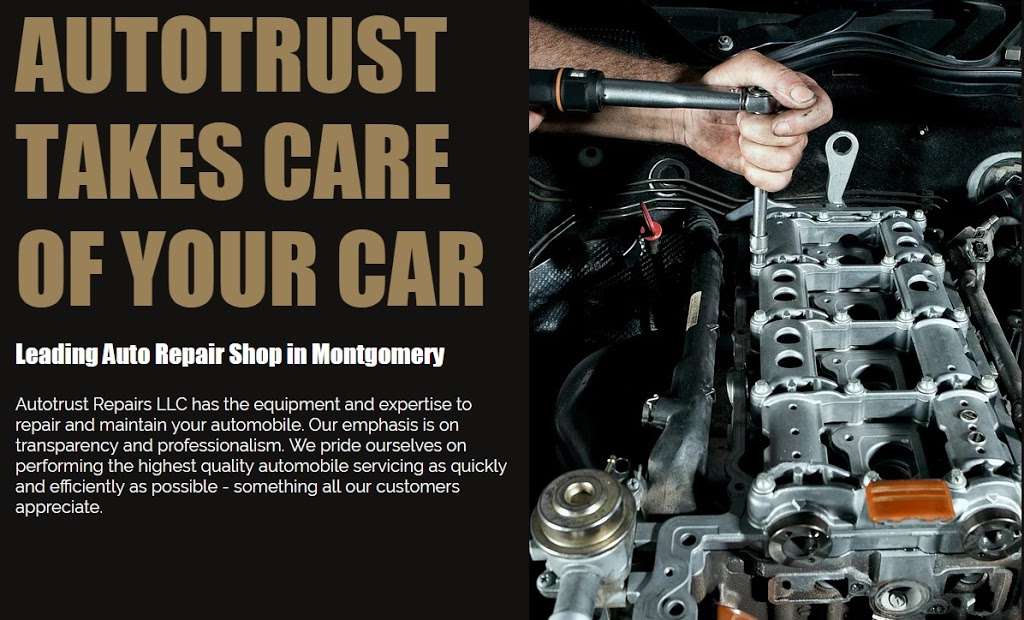 Autotrust Repairs, LLC | 13944 Liberty St #3, Montgomery, TX 77316, USA | Phone: (936) 582-0301