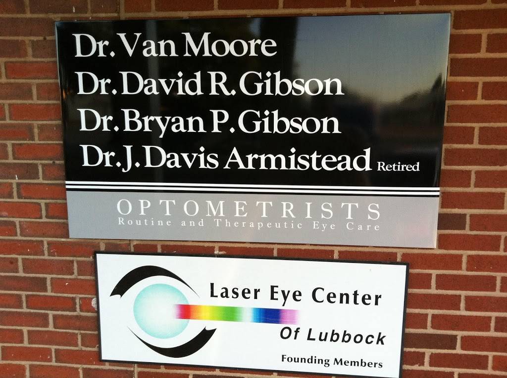 Drs. Gibson, Gibson, and Moore Lubbock Eyecare | 2132 50th St, Lubbock, TX 79412, USA | Phone: (806) 747-1635