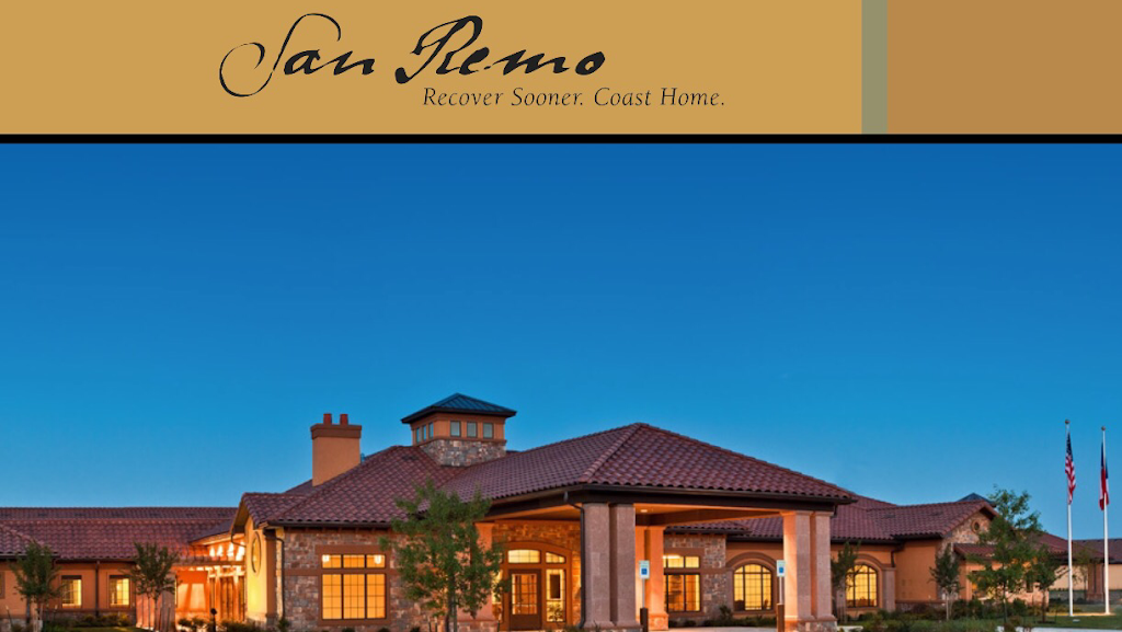 San Remo | 3550 North Shiloh Road, Richardson, TX 75082 | Phone: (972) 231-4810