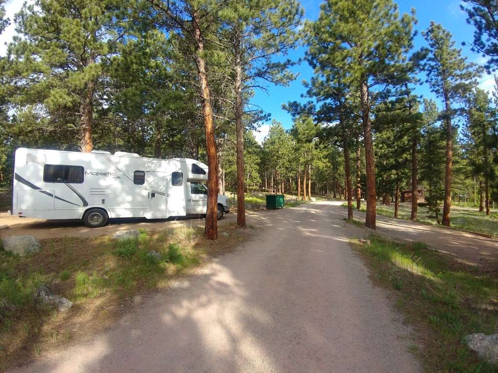 Olive Ridge Campground | CO-7 Scenic, Allenspark, CO 80510, USA | Phone: (303) 541-2500