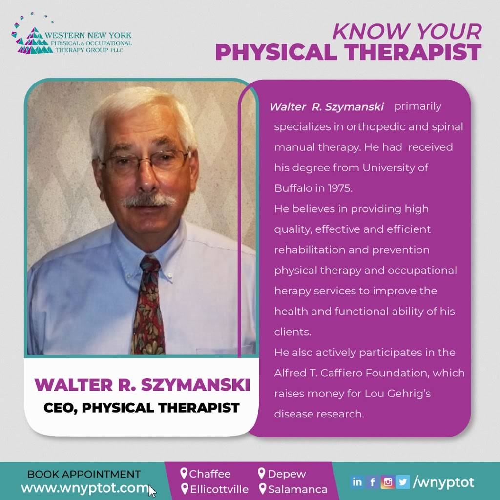 Western New York Physical & Occupational Therapy Group | 6301 Transit Rd, Depew, NY 14043, USA | Phone: (716) 684-0400