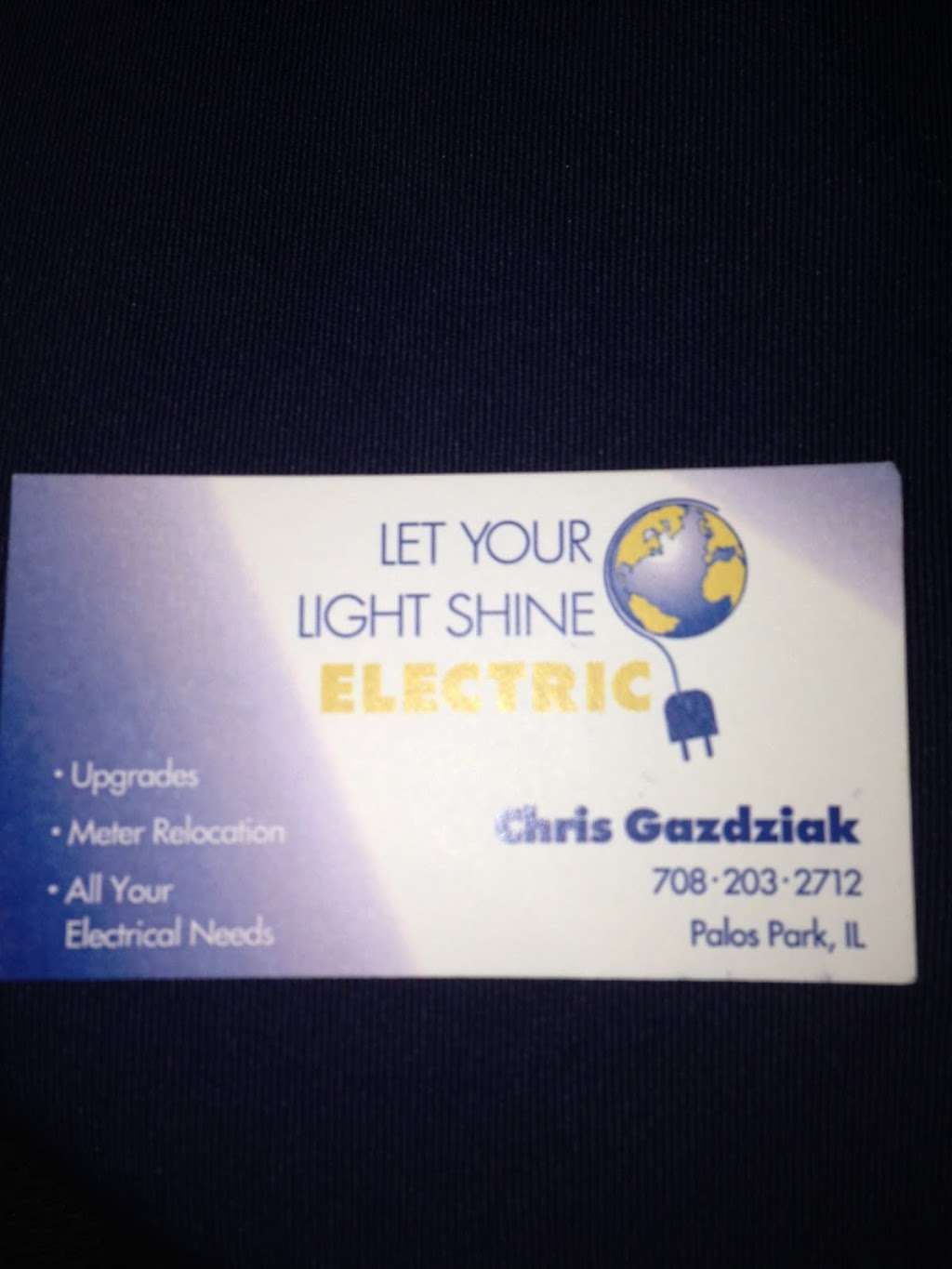 Let Your Light Shine Electric | 12514 S 83rd Ave, Palos Park, IL 60464 | Phone: (708) 203-2712