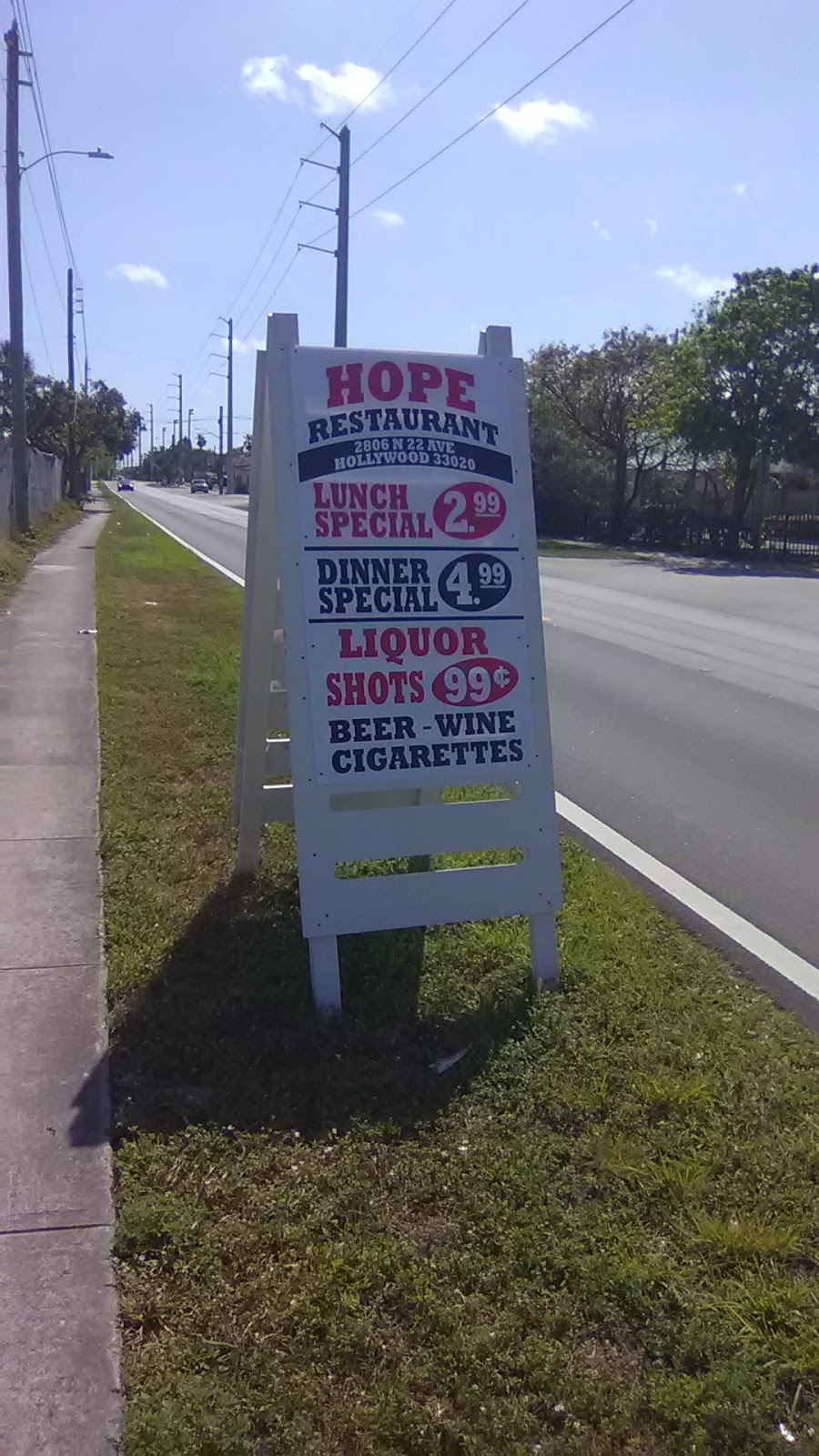 Hopes Restaurant | 2806 N 22nd Ave, Hollywood, FL 33020, USA | Phone: (786) 319-8535