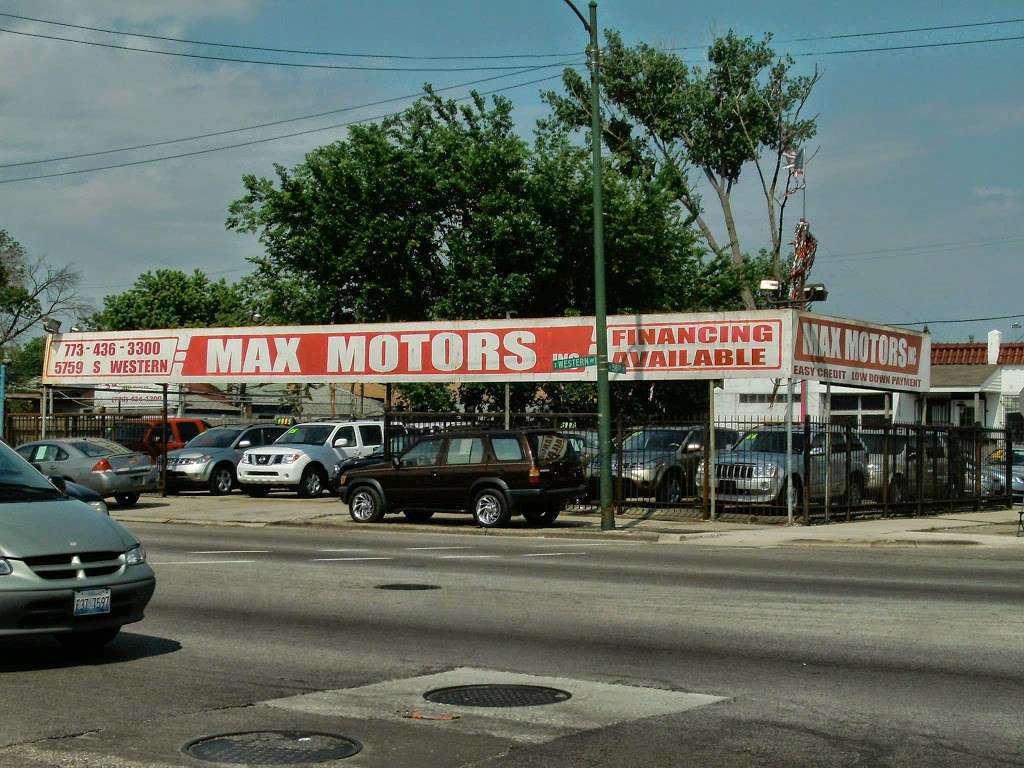 Max Motors Inc | 5759 S Western Ave, Chicago, IL 60636, USA | Phone: (773) 436-3300