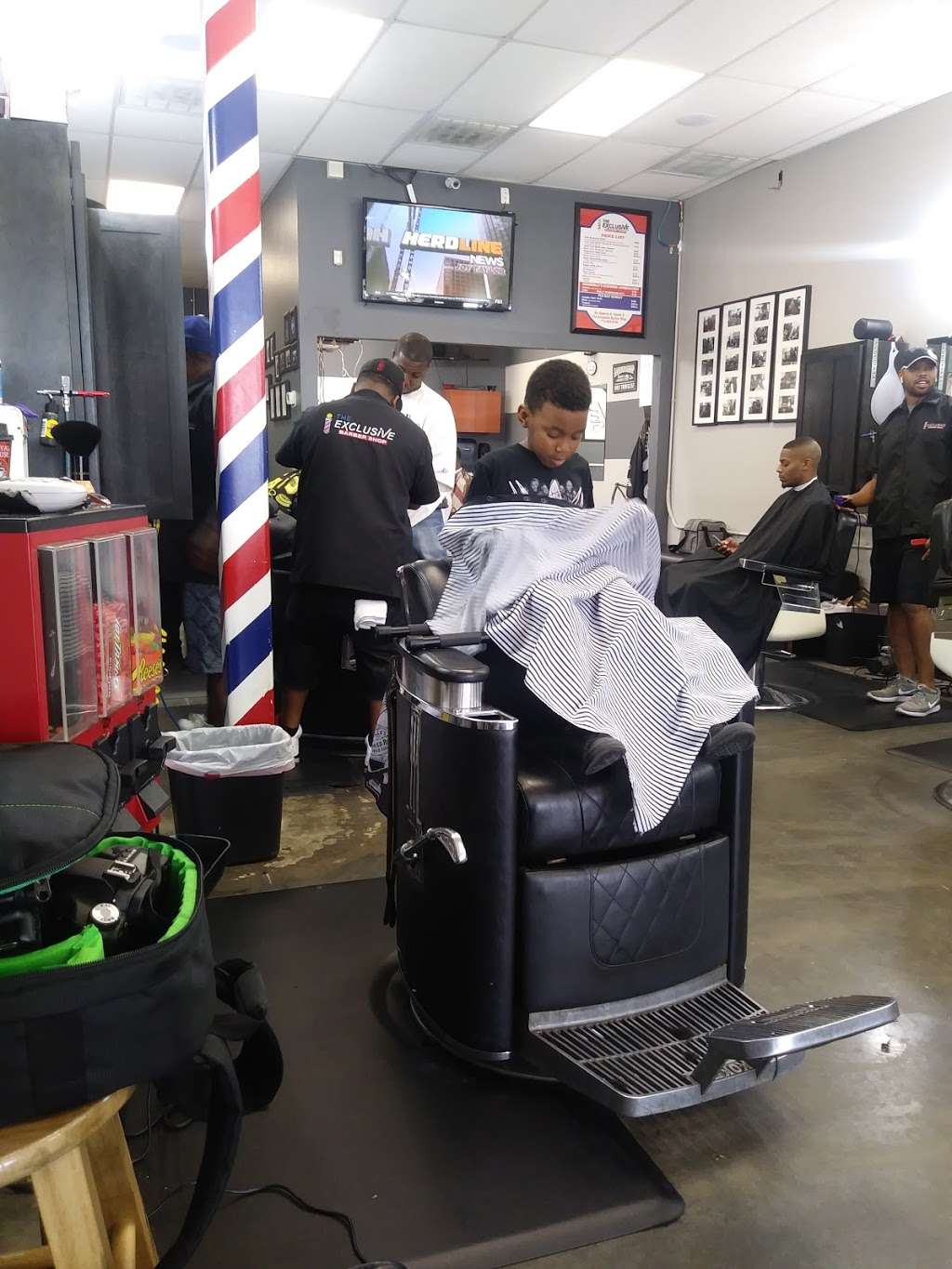 The Exclusive Barber Shop | 17007 Farm to Market Rd 529, Houston, TX 77095, USA | Phone: (281) 858-8199