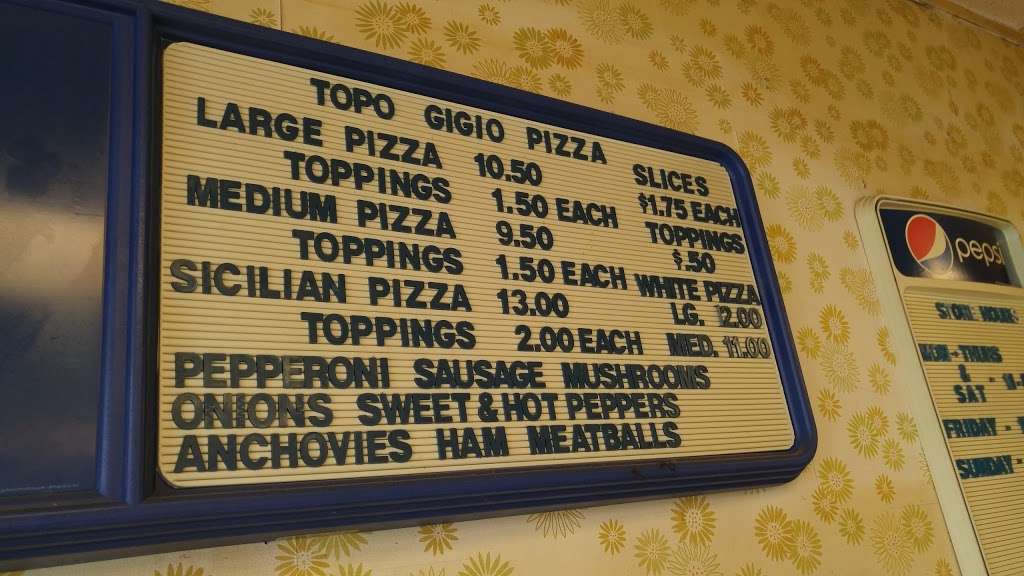 Topo Gigio Pizza | 984 Creek Rd, Bellmawr, NJ 08031, USA | Phone: (856) 931-6766