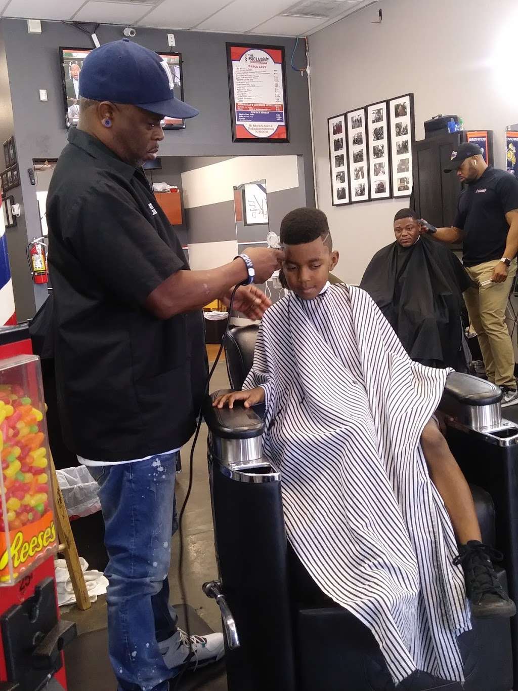 The Exclusive Barber Shop | 17007 Farm to Market Rd 529, Houston, TX 77095, USA | Phone: (281) 858-8199