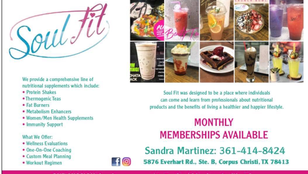 Soul Fit | 5876 Everhart Rd suite b, Corpus Christi, TX 78413, USA | Phone: (361) 414-8424