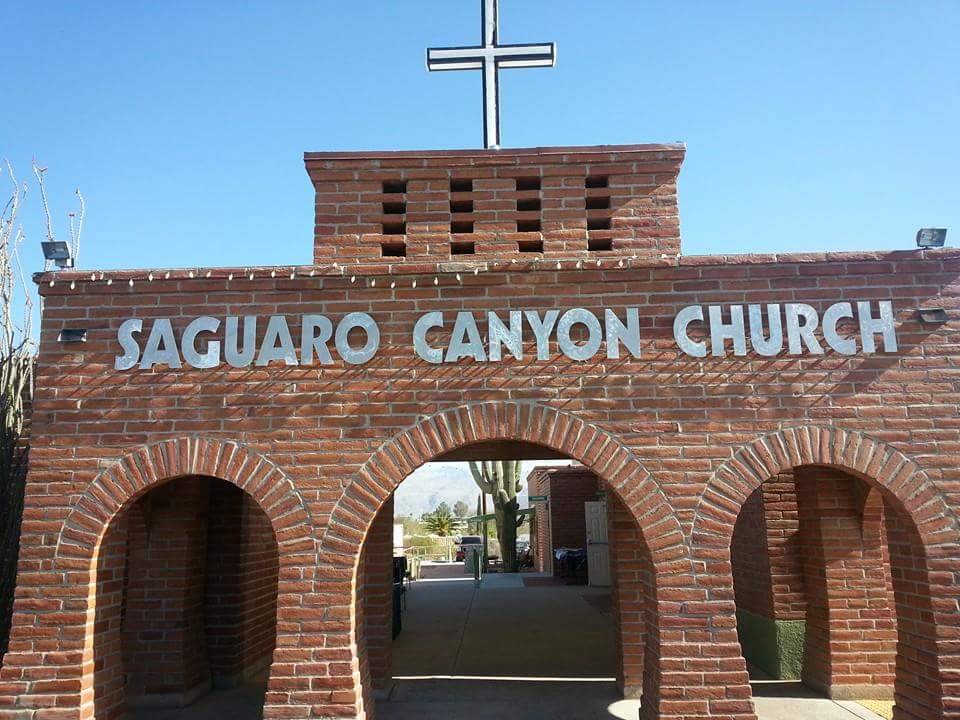 Saguaro Canyon Church | 10111 E Old Spanish Trail, Tucson, AZ 85748, USA | Phone: (520) 885-7088